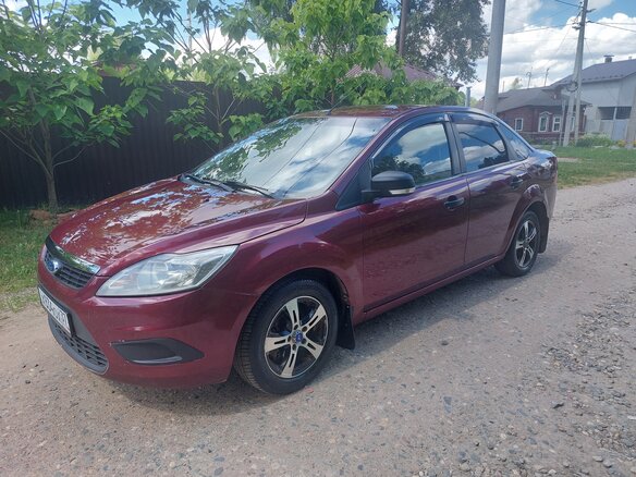 2008 Ford Focus II Рестайлинг, пурпурный - вид 6