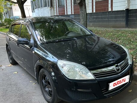 2008 Opel Astra H Рестайлинг, чёрный, 450000 рублей, вид 2