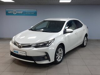 2017 Toyota Corolla XI (E160, E170, E180) Рестайлинг 1, белый, 1299000 рублей, вид 1