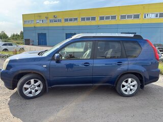 2008 Nissan X-Trail II, синий, 915000 рублей, вид 4