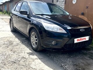 2008 Ford Focus II Рестайлинг, чёрный, 525000 рублей, вид 2