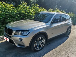 2013 BMW X3 20i xDrive II (F25), серый, 1600000 рублей, вид 2