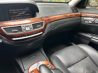 2008 Mercedes-Benz S-Класс 500 Long V (W221), чёрный, 900000 рублей, вид 5