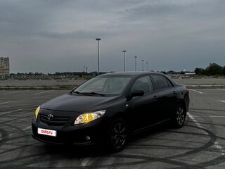 2008 Toyota Corolla X (E140, E150), чёрный, 780000 рублей, вид 1