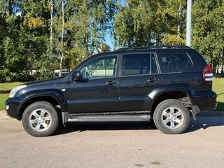 2007 Toyota Land Cruiser Prado 5-speed 120 Series, чёрный, 1490000 рублей, вид 3
