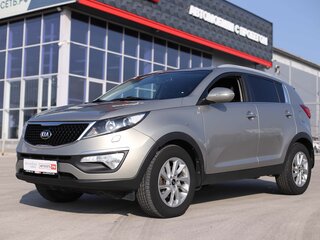 2014 Kia Sportage III Рестайлинг, серебристый, 1404000 рублей, вид 1