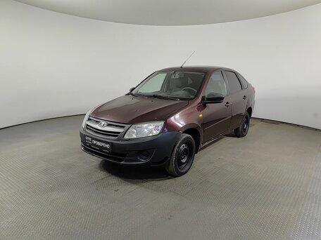 2015 Lada (ВАЗ) Granta I, пурпурный, 285000 рублей, вид 1
