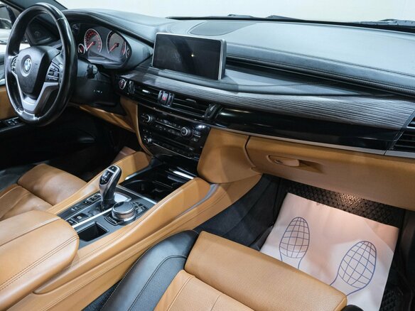 2018 BMW X6 30d II (F16), коричневый, 4599000 рублей - вид 14