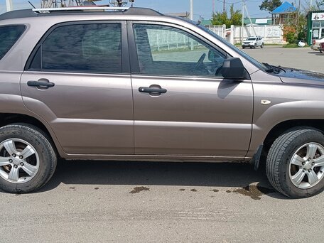 2009 Kia Sportage II Рестайлинг, бежевый, 750000 рублей, вид 2