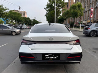 2023 Hyundai Elantra VII (CN7), белый, 1550000 рублей, вид 4