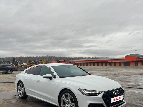 2022 Audi A7 45 TFSI II (4K), белый - вид 7