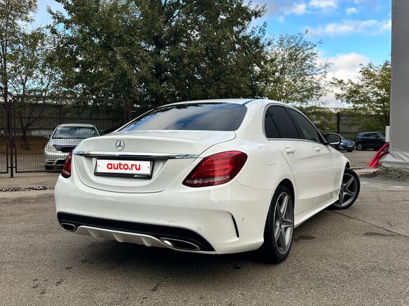 2017 Mercedes-Benz C-Класс 180 9G-TRONIC IV (W205), белый, 2800000 рублей - вид 2