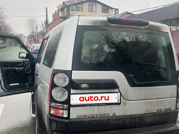 2008 Land Rover Discovery III, серебристый, 1400000 рублей