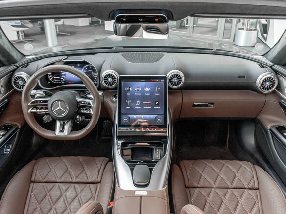 2024 Mercedes-Benz SL-Класс AMG 63 AMG IV (R232), серый - вид 6