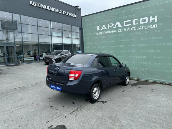 2013 Lada (ВАЗ) Granta I, синий - вид 1