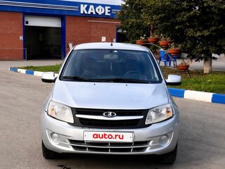 2012 Lada (ВАЗ) Granta I, серебристый, 300000 рублей, вид 1