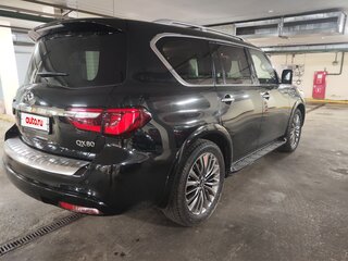 2021 Infiniti QX80 I Рестайлинг 3, чёрный, 8700000 рублей, вид 4