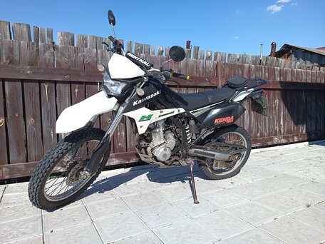 2011 Kawasaki KLX 250, чёрный, 315000 рублей, вид 1
