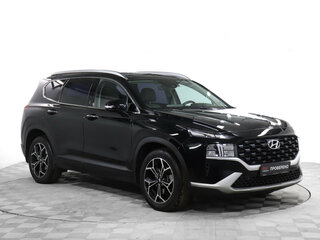 2022 Hyundai Santa Fe IV Рестайлинг, чёрный, 3500000 рублей, вид 3