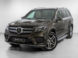 2016 Mercedes-Benz GLS 400 I (X166), коричневый, 4000000 рублей, вид 1
