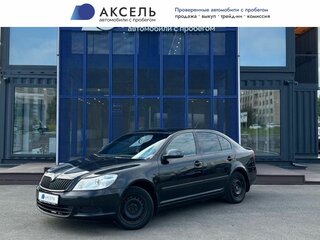 2012 Skoda Octavia II (A5) Рестайлинг, чёрный, 564000 рублей, вид 1