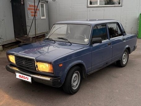 2005 Lada (ВАЗ) 2107, синий, 160000 рублей, вид 1