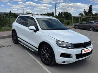 2012 Volkswagen Touareg II, белый, 2500000 рублей, вид 1