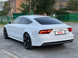 2015 Audi A7 I (4G) Рестайлинг, белый, 3390000 рублей, вид 5