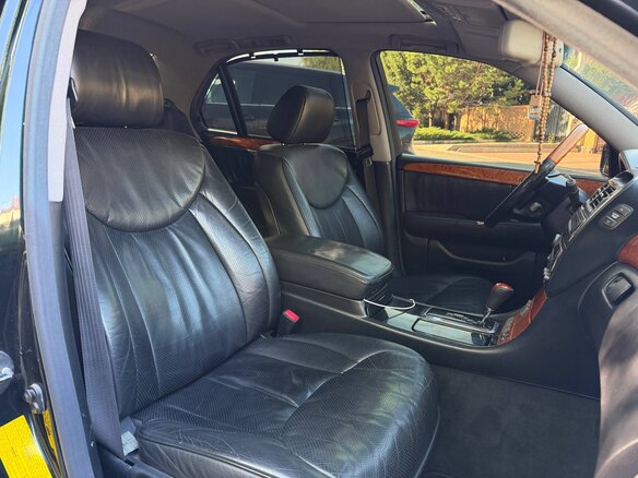 2001 Lexus LS 430 III, зелёный, 1200000 рублей - вид 8