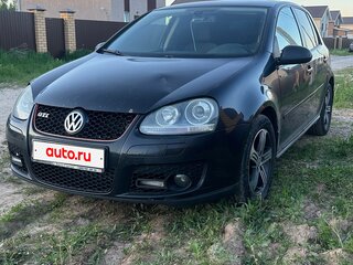 2008 Volkswagen Golf V, чёрный, 640000 рублей, вид 1