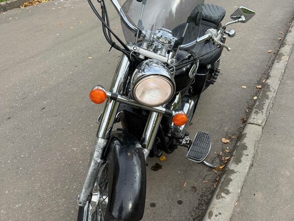 1999 Honda Shadow 400, чёрный - вид 7