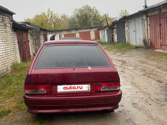 2005 Lada (ВАЗ) 2114, красный, 199000 рублей - вид 4
