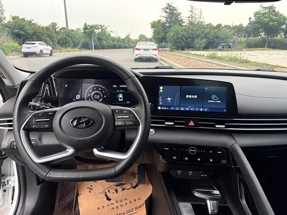 2023 Hyundai Elantra VII (CN7), белый - вид 6
