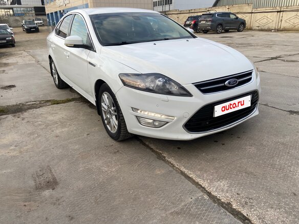2012 Ford Mondeo IV Рестайлинг, белый, 1050000 рублей - вид 1
