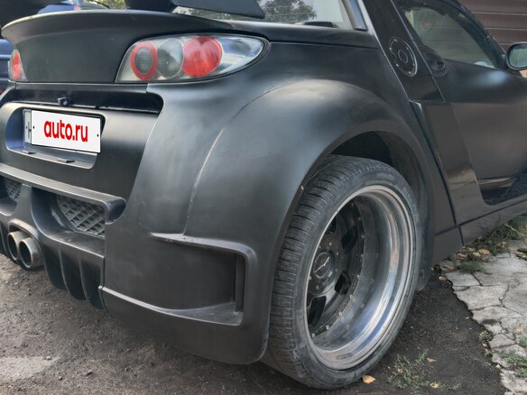 2003 Smart Roadster, чёрный, 900000 рублей - вид 9