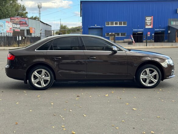 2015 Audi A4 IV (B8) Рестайлинг, коричневый - вид 3