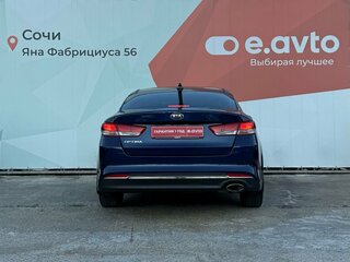2018 Kia Optima IV, синий, 1700000 рублей, вид 5