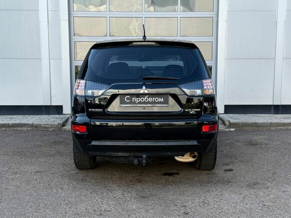 2011 Mitsubishi Outlander II Рестайлинг, чёрный - вид 3