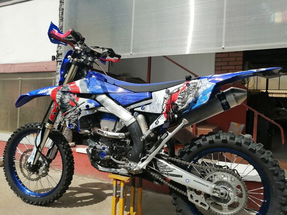 2023 Yamaha WR450F, синий, 810000 рублей - вид 6