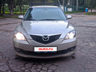 2008 Mazda 3 I (BK) Рестайлинг, серый, 700000 рублей, вид 2