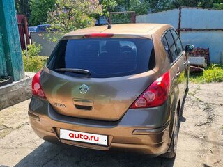 2007 Nissan Tiida I, коричневый, 560000 рублей, вид 3