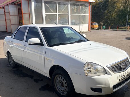 2012 Lada (ВАЗ) Priora I, белый, 450000 рублей, вид 3