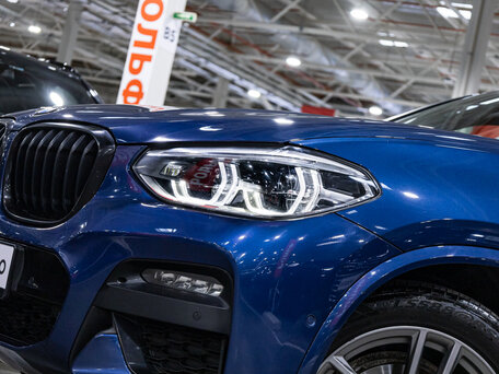 2019 BMW X4 20d II (G02), синий, 3999700 рублей, вид 2