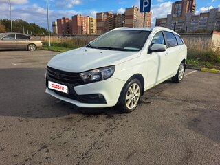 2019 Lada (ВАЗ) Vesta SW I, белый, 850000 рублей, вид 1