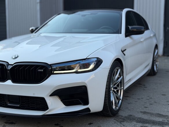 2020 BMW M5 VI (F90) Рестайлинг, белый, 9550000 рублей - вид 9