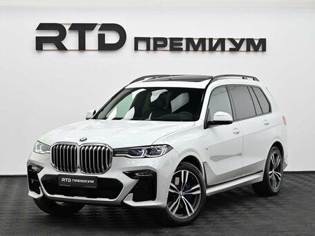 2019 BMW X7 30d I (G07), белый, 7190000 рублей, вид 1