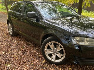 2009 Audi A3 II (8P) Рестайлинг 2, чёрный, 550000 рублей, вид 5