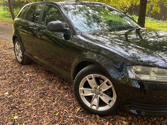 2009 Audi A3 II (8P) Рестайлинг 2, чёрный - вид 5