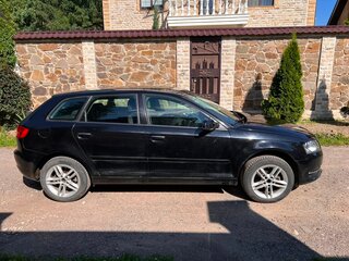2012 Audi A3 II (8P) Рестайлинг 2, чёрный, 950000 рублей, вид 4