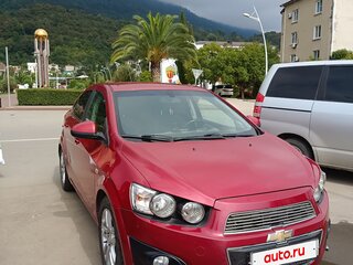 2013 Chevrolet Aveo II, красный, 640000 рублей, вид 1